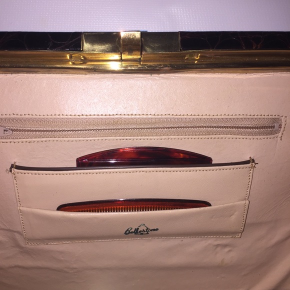Vintage Bellestone authentic GENUINE crocodile bag. - Picture 3 of 8